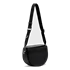 ECCO® Textureblock Leather Saddle Bag - Black - Main