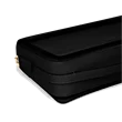ECCO® Textureblock Leather Crossbody Bag - Black - Bottom