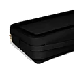 Skórzana torebka przez ramię ECCO® Textureblock - Czarny - Lifestyle