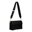 Skórzana torebka przez ramię ECCO® Textureblock - Czarny - Main