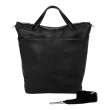 Skórzana torba na zakupy ECCO® Textureblock - Czarny - Front