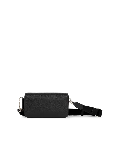 ECCO® Textureblock Leather Phone Bag - Black - B