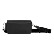 Skórzana torebka na telefon ECCO® Textureblock - Czarny - Back