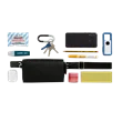Skórzana torebka na telefon ECCO® Textureblock - Czarny - Lifestyle