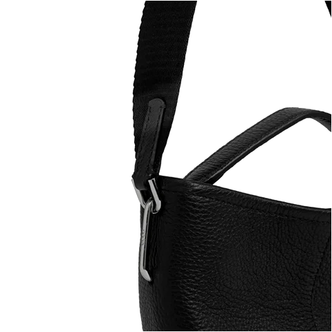 ECCO® Takeaway skuldertaske i læder - Sort - Lifestyle