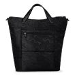 ECCO® kožna duboka prostrana torba - Crno - Back