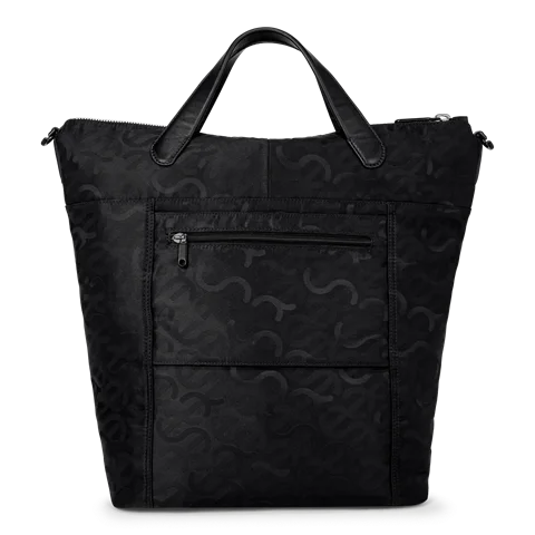 ECCO® sac cabas cuir - Noir - Back