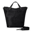 ECCO® bőr bevásárló táska - FEKETE  - Front