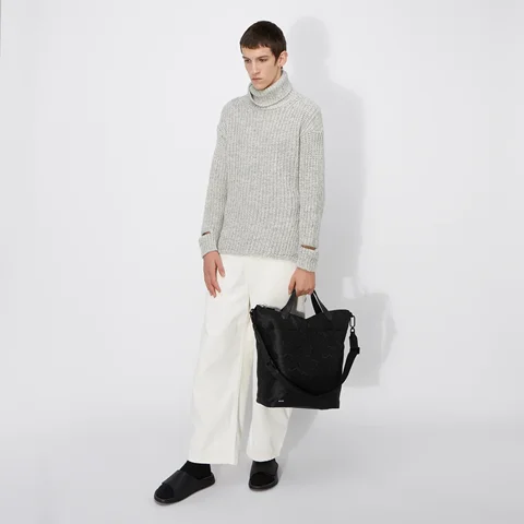 ECCO® Shopper taske i læder - Sort - Lifestyle