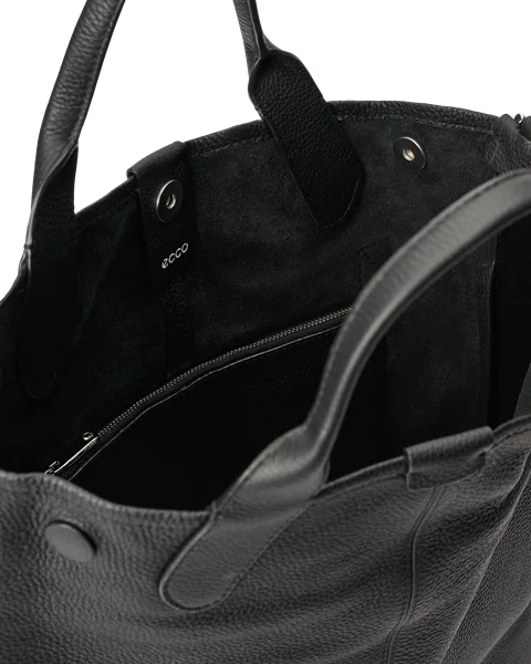 ECCO® Leather Tote Bag - Black - I