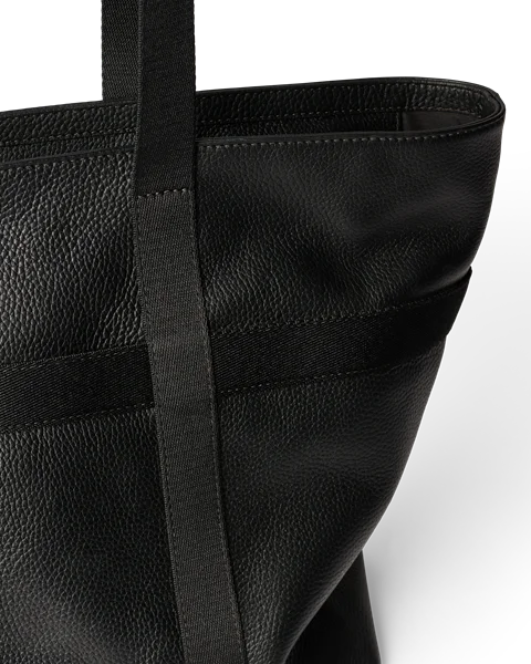 ECCO® tote bag skinn - Svart - D3