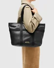 ECCO® Leather Tote Bag - Black - Lifestyle_Image_1