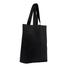 ECCO® Upcycled sac cabas cuir - Noir - Main