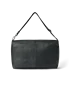 ECCO® Upcycled Leren messenger bag - Zwart - M