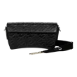 ECCO® Wave pinch vállpántos bőrtáska - Fekete - Front