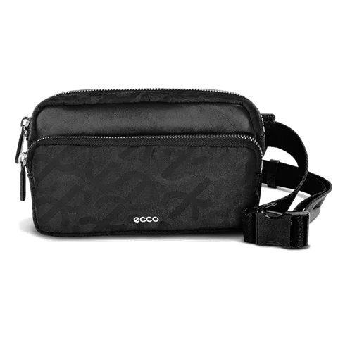 ECCO® bæltetaske i læder - Sort - Front