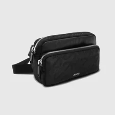 ECCO® Leather Waist Bag - Black - Main