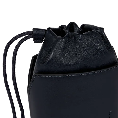 Skórzana torebka przez ramię ECCO® E Pot Sling Double E - Granatowy - Lifestyle