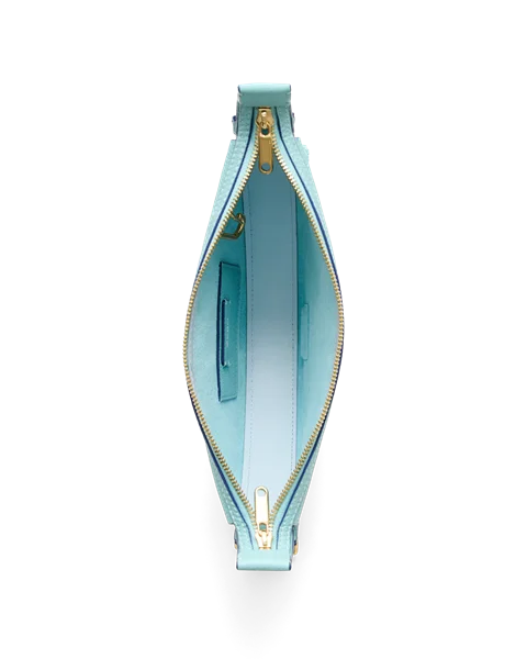 ECCO® Fortune Umhängetasche aus Leder - Blau - Be