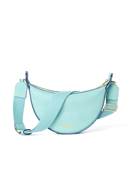 ECCO® Fortune Umhängetasche aus Leder - Blau - M