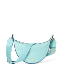 ECCO® Fortune Umhängetasche aus Leder - Blau - M