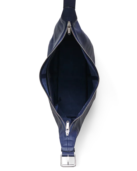 ECCO® Hobo tote bag skinn - Blå - Be