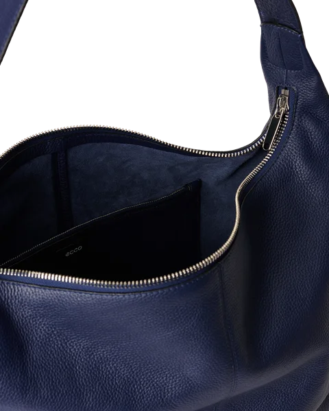 ECCO® Hobo tote bag skinn - Blå - I