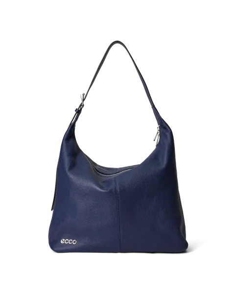 ECCO® Hobo tote bag skinn - Blå - M
