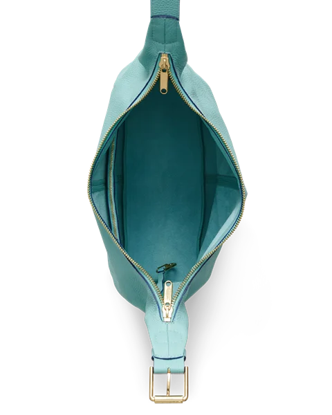 ECCO® Hobo Hobo-Tasche aus Leder - Blau - Be