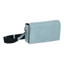 ECCO® Indigo Leather Phone Bag - Blue - Main