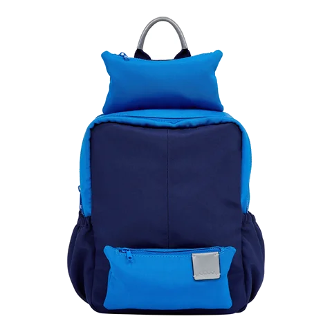 ECCO® Fyrkantig ryggsäck textil barn - Blå - Front