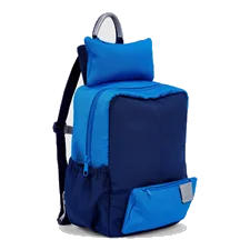 Kids' ECCO® Square Textile Backpack - Blue - Main