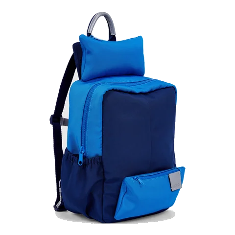 ECCO® Fyrkantig ryggsäck textil barn - Blå - Main