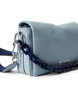 ECCO® Pinch Leather Crossbody Bag - Blue - D1