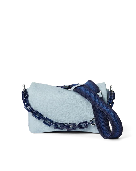 ECCO® Pinch sac bandoulière cuir - Bleu - M