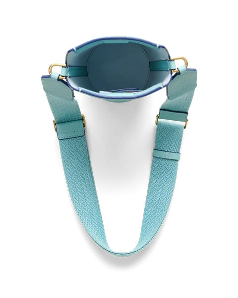 ECCO® Pot Leather Crossbody Bag - Blue - Be