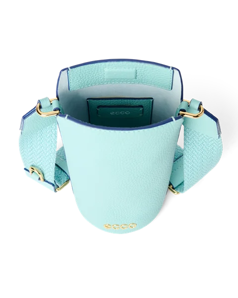 ECCO® Pot Leather Crossbody Bag - Blue - I