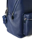 ECCO® Round Pack Rucksack aus Leder - Blau - D1