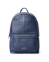 ECCO® Round Pack Rucksack aus Leder - Blau - M