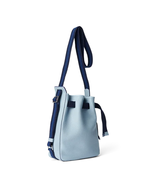 ECCO® Sail Hobo-Tasche aus Leder - Blau - B