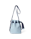 ECCO® Sail Hobo-Tasche aus Leder - Blau - M