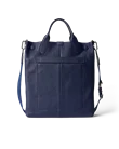 Kožená taška tote ECCO® Tote - Modrá - B