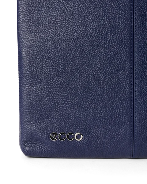 Kožená taška tote ECCO® Tote - Modrá - D2