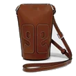 ECCO® E Leather Crossbody Bag - Brown - Front