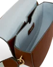 Kožená kabelka v jezdeckém stylu ECCO® - Hnědá  - I