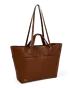 ECCO® Shopper taske i læder - Brun - M