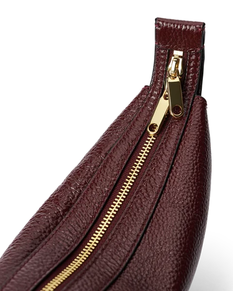 ECCO® Fortune crossbody-laukku nahkaa - Viininpunainen - D1