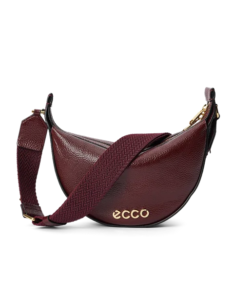 ECCO® Fortune crossbody-laukku nahkaa - Viininpunainen - M