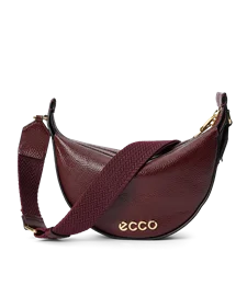 ECCO® Fortune crossbody-laukku nahkaa - Viininpunainen - M