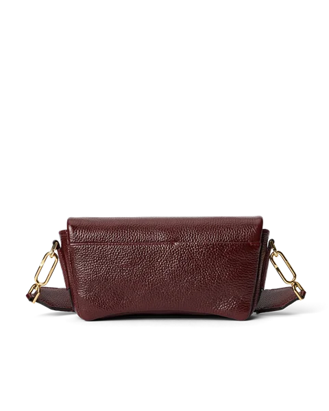 ECCO® Pinch crossbody-laukku nahkaa - Viininpunainen - B